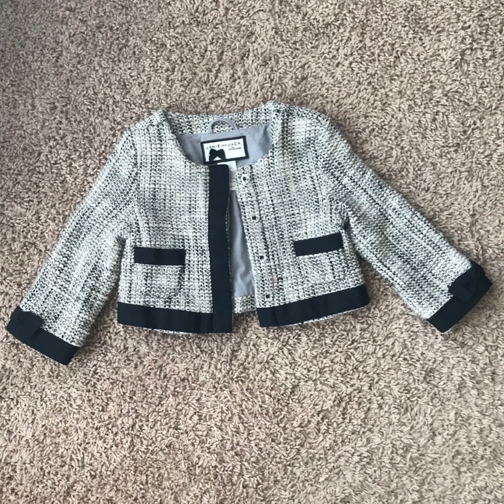 Janie and Jack Boucle Tweed Jacket